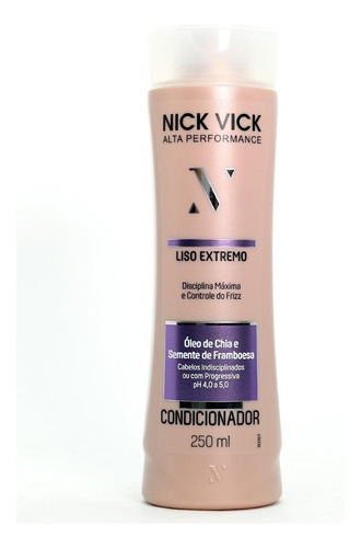 Condicionador Nick Vick Alta Performance Liso Extremo 250ml