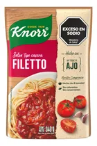 Comprar Salsa Tipo Casera A Base De Tomates Filetto  Knorr 340 G 