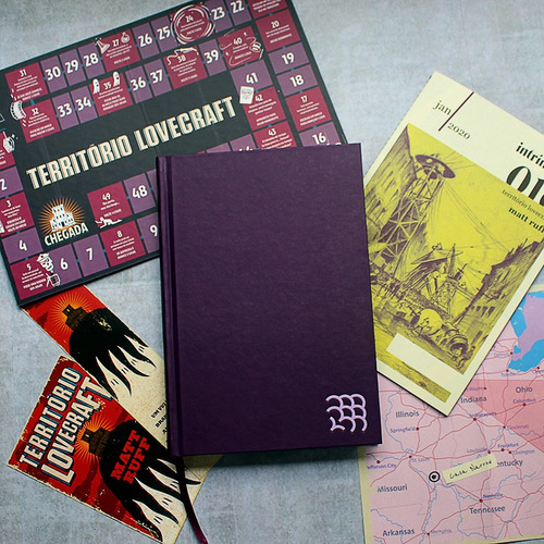 Livro Box Território Lovecraft - Edição Especial Com Brindes E Revista Do Clube Intrínsecos - Matt Ruff - Capa Dura - Intrínseca - Novo E Lacrado
