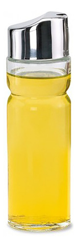 Aceitera / Vinagrera Vidrio Y Acero Inoxidable 175 Ml Ibili