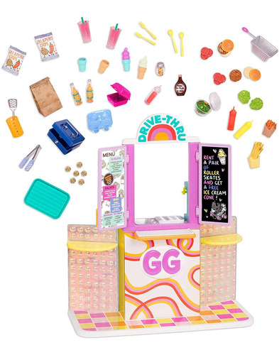 Glitter Girls Dolls By Battat - Gg Drive-thru Window Set - D