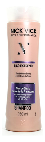 Shampoo Liso Extremo 250ml Nick Vick