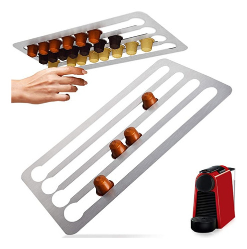 Soporte Adhesivo Para Capsulas Compatible Con Nespresso M®