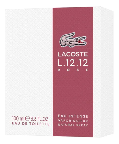 comprar Perfume Lacoste L.12.12 Rose Eau Intense Edt 100ml Volumen De La Unidad 100 Ml