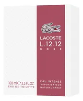 Comprar Perfume Lacoste L.12.12 Rose Intense 100ml Edt Mujer