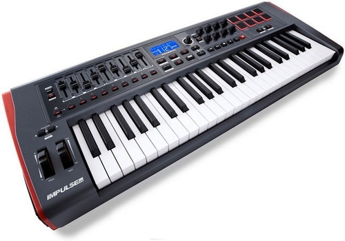 Teclado Controlador Novation Impulse 49 Usb + Nf E Grtia!