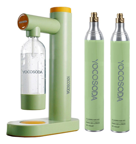Gasificador De Agua Yocosoda( + Cilindro Adicional Co2 Full)