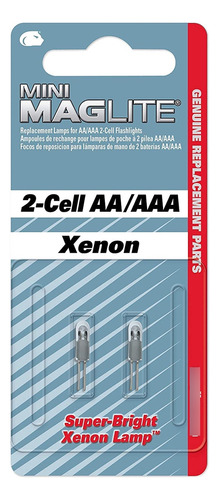 Maglite Lámparas De Repuesto Para Mini Linterna Aa De 2 Celd