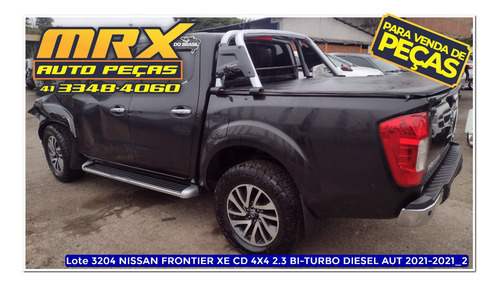 Sucata Nissan Frontier Xe Cd 4x4 2.3 Bi-turbo Aut 2021 Pecas