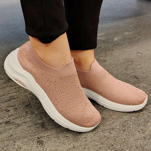 Tenis Para Mujer Cómodos Y Flexibles Transpirables Moda M015