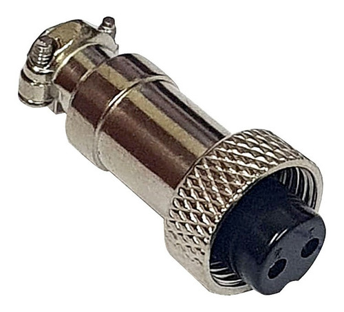 8 Conector Mike Gx16 2 Pinos Femea Apenas Hoverboard Aviação