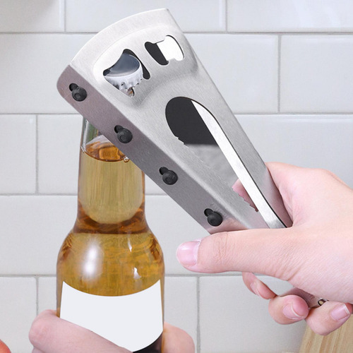 Abrebotellas Multifuncional Acero Inoxidable 1 Para Bar .