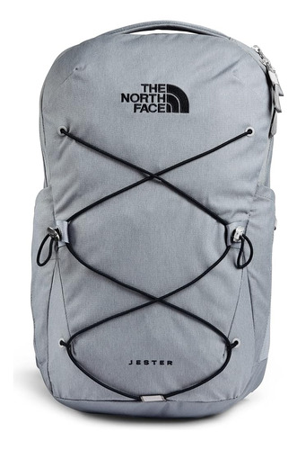 The North Face Jester School Laptop Backpack, Mid Grey Dark 