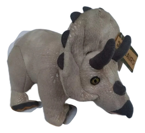 Triceratops Aurora Dinosaurio De Peluche Nuevo 34x18cms