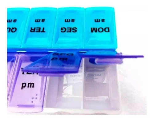 Pastillero organizador Morning Night Medicine