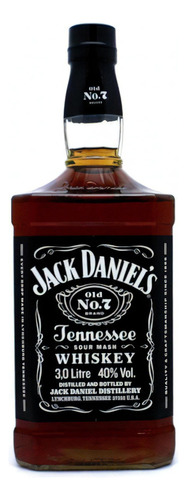Caja De 1 Whisky Jack Daniels 3 L