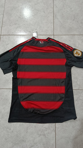 Camiseta Flamengo Titular 2025/26 Parche Brasileirao