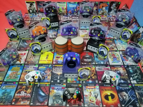 Consola Gamecube Con Un Juego A Escoger Y Un Control *al 100