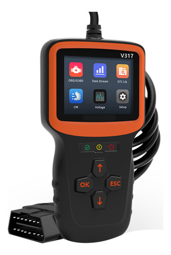 Escáner V317 Obd2, Herramienta De Diagnóstico Profesional Au