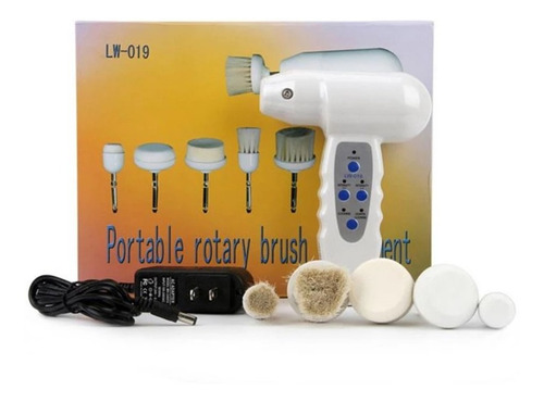 Cepillo Brossage Eléctrico 5 En 1 Para Cuidado Facial