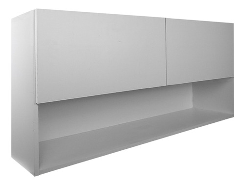Cocina Integral Completa Decomobil Premium Minimalista Color Blanco - Mármol Negro