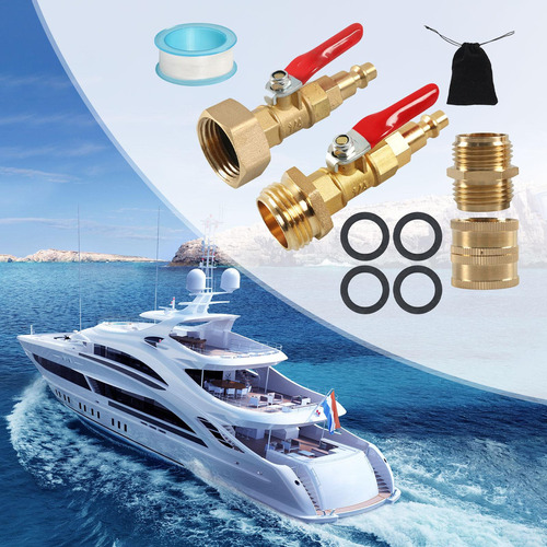 Adaptador De Soplado Para Rv Winterize, Conexión 6 Piezas