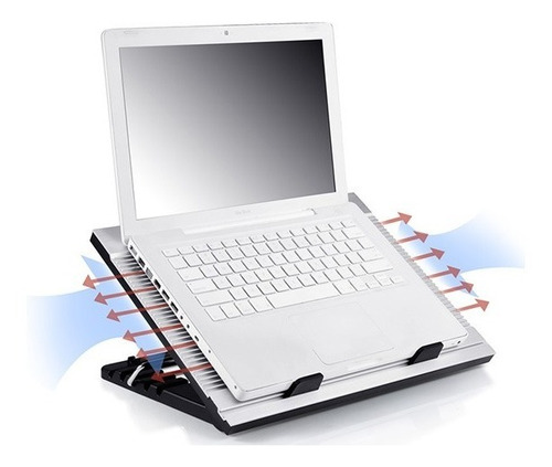 Imagen 7 de 7 de Enfriadores Para Portátil Deep Cool N9 (cooler)