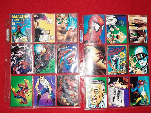 89 Tarjetas Spiderman 2  30th Anniversary 1962-1992 