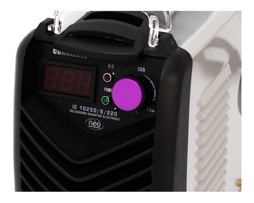 Imagen 3 de 6 de Soldadora Inverter 250 Amp 6200 W Neo Ie.10250.6