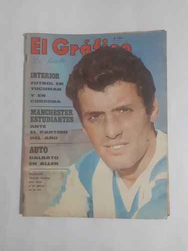 El Gráfico 2555 San Martín Tucuman 1 Boca 0 , Estudiantes (Usado)
