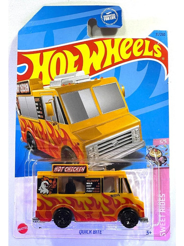 Hot Wheels Hw Camion Fastfood Quick Bite 1/64 Hot Chicken