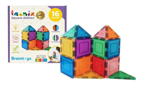 Imanix Square Edition 16 Piezas Magnéticas