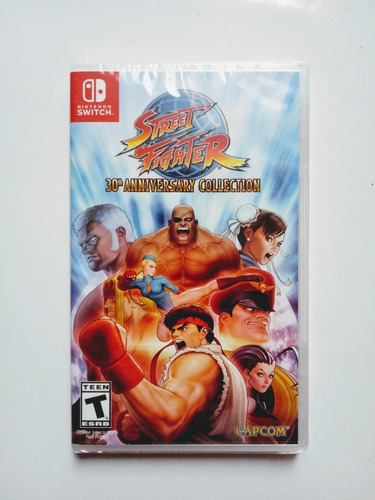 Street Fighter 30 Aniversario Nintendo Switch Nuevo Y Sellad