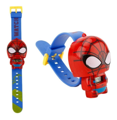 Imagen 1 de 7 de Reloj Niño Pulso  Avengers Spiderman Envio Inmediato