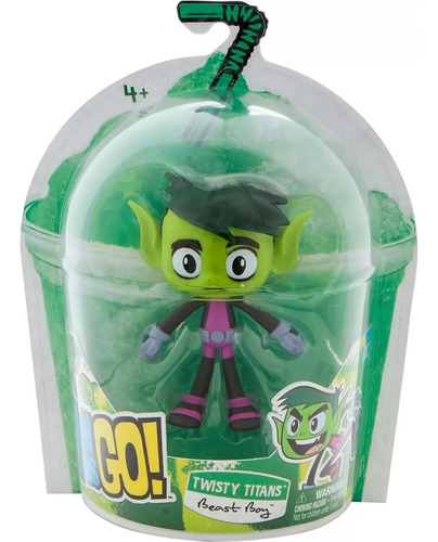 Teen Titans Go Twisty Titans Beast Boy Dc Figura Muñeco