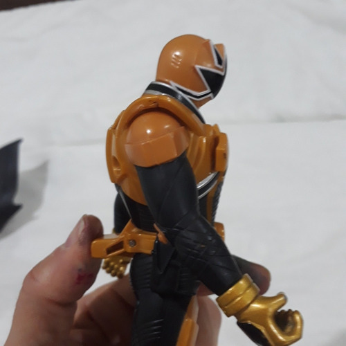 Power Rangers Samurai Octo Zord Vehicle + Light Gold -bandai (Usado)