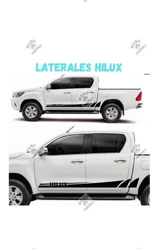 Toyota Hilux Adhesivos Laterales 