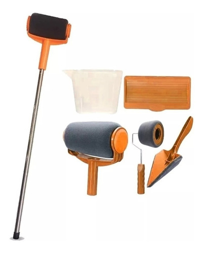 Set Kit Rodillo De Pintar Paint Roller Recargable + Acces