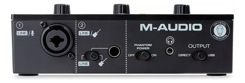 Interface Áudio Mtracksolo M-audio 24-bit/48khz Profissional