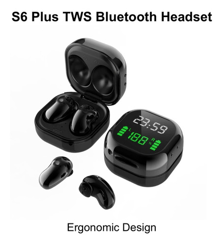 Audífonos Inalámbricos Earbuds S6 Plus Tws