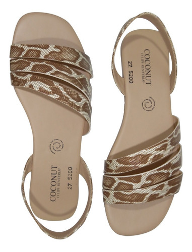 Imagen 4 de 8 de Sandalia Felipe Rentería Animal Print Tallas 22-30 Mx