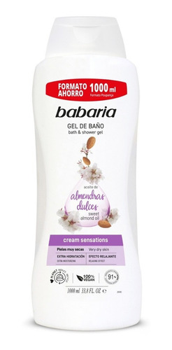 Gel Ducha Almendras 1 Lt Babaria