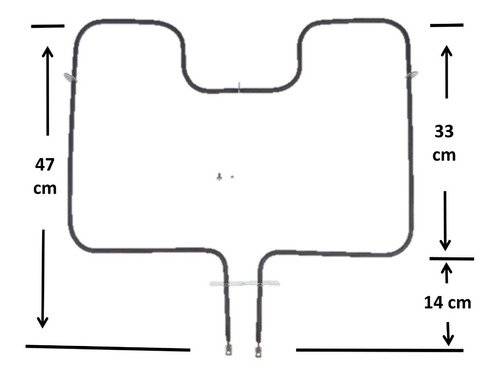 Resistencia Para Horno Electrico G.e Wb44x228 220v/ 3000w