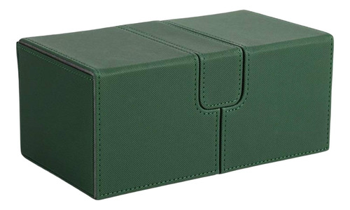 Durable Card Deck Box Holder Organizador Verde