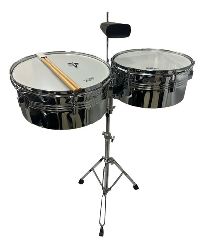 Timbal New Beat Cpk Ltb-31a 14 +15  Doble Brazo Timbale