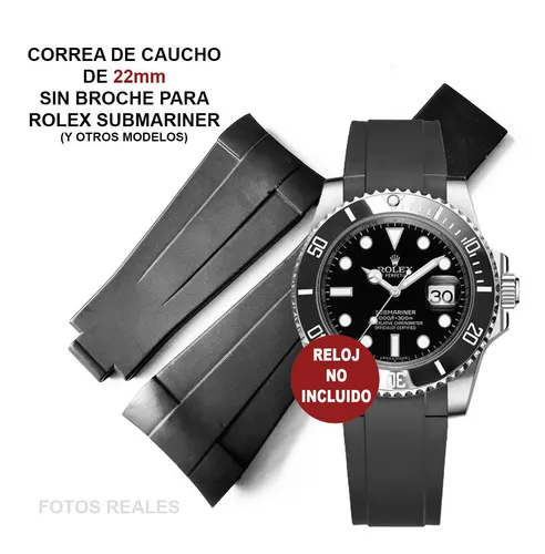 Rolex de caucho sale