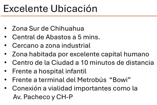 Chih Sur 75,347 Ft2 Bodegas El Marmol Gscdir Lr 060624