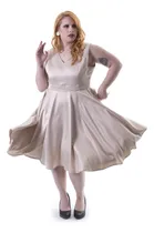 Comprar Vestido Civil Coctail Talles Grandes - Finisima Confeccion