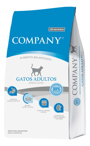 Alimento Company Gato Adulto X 15 Kg