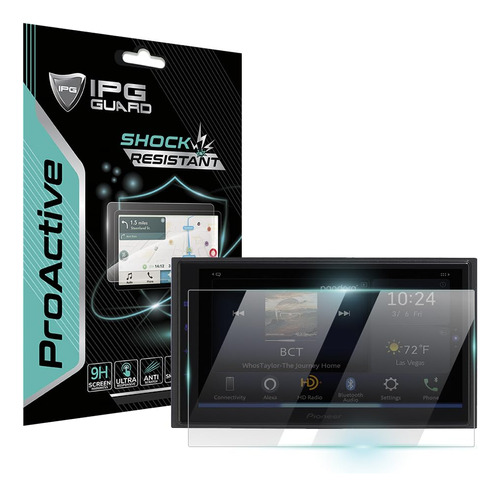 Ipg Proactive Para Pioneer Dureza Protector Pantalla Vidrio